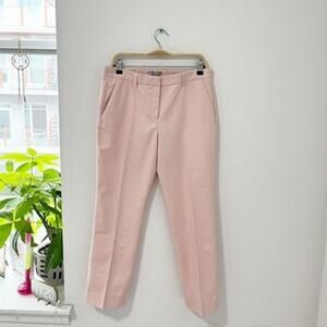 Gap Pink Tailored Crop Khaki Pants Size 8
